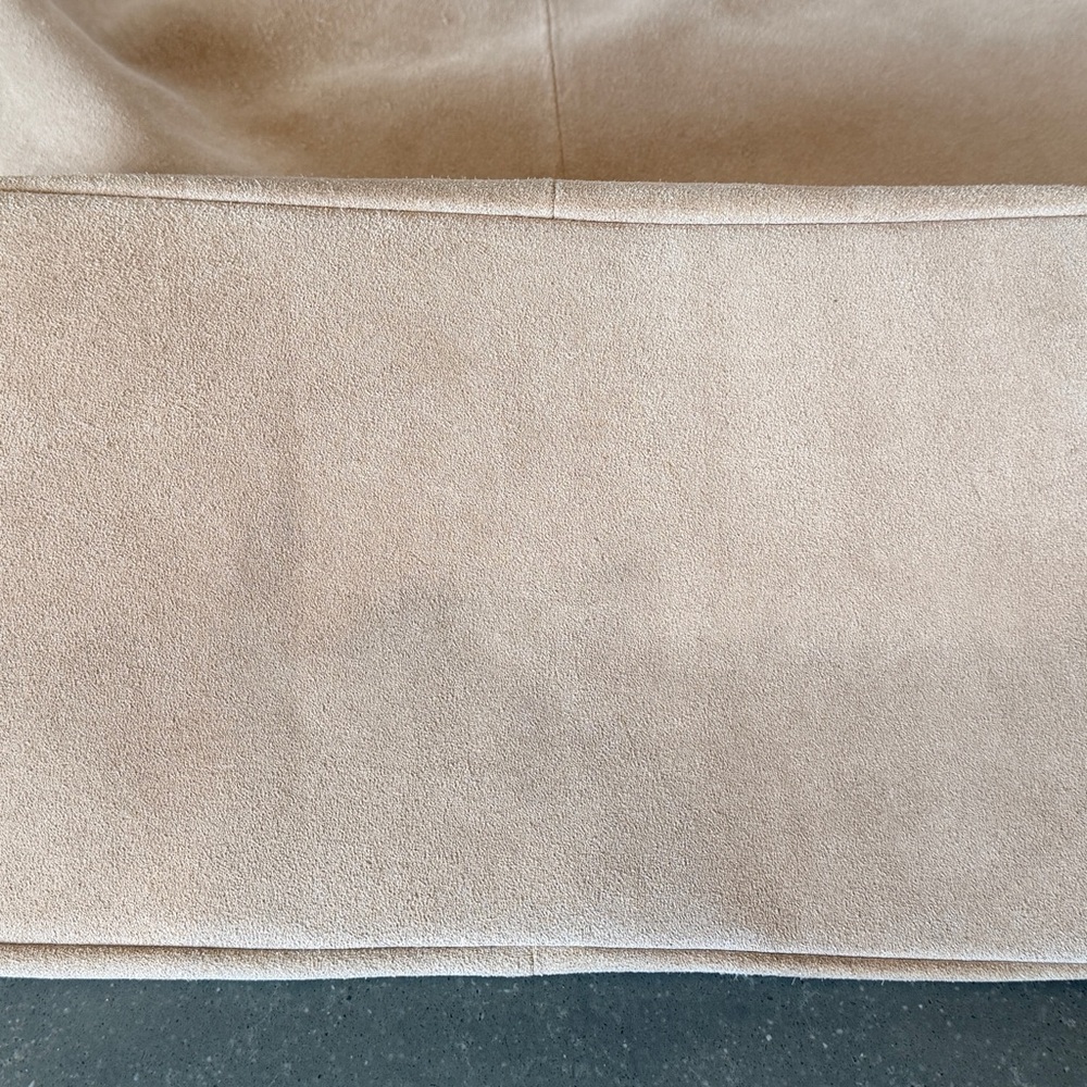 Free People We The Free Honor Oversized Tote Bag Suede Brown Boho Contemporary - Picture 5 of 5